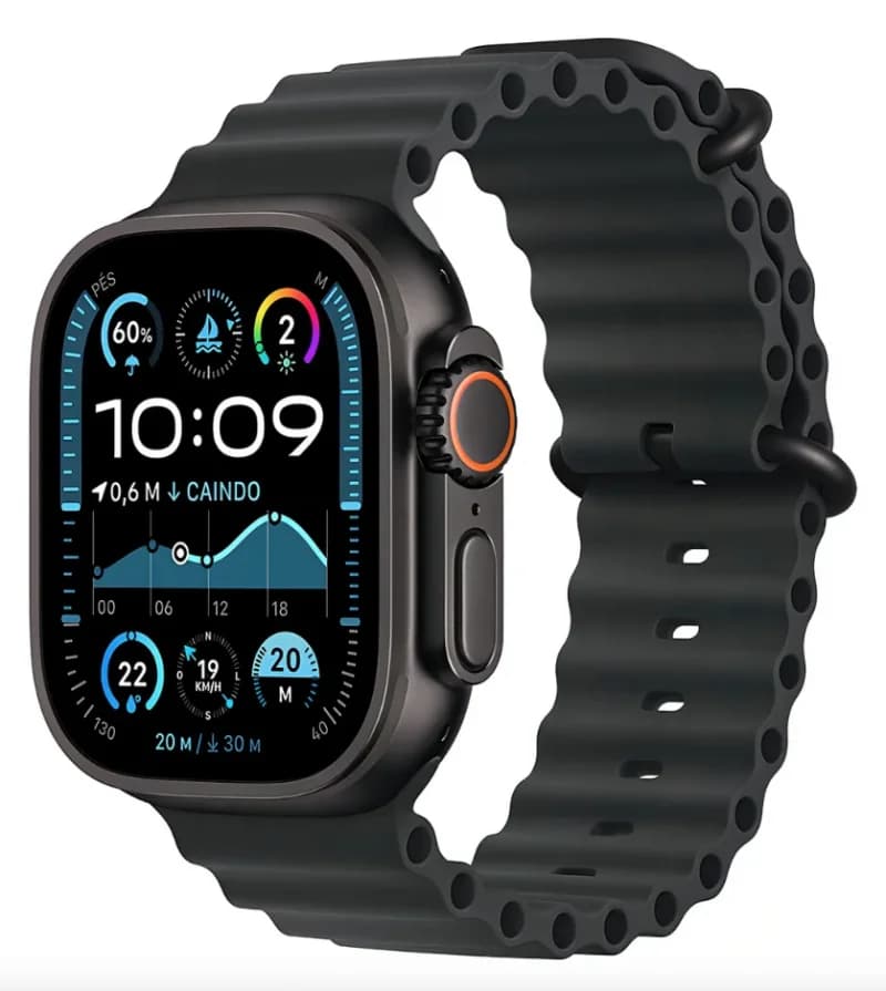 Apple Watch Series 11 (Alumínio, 42mm, GPS) Preto-Jato 42mm